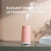 Diffuseur d'arômes, nouveau produit, design tendance rose, diffuseur d'huiles essentielles pour salon et chambre.