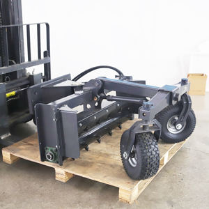 Accessoires pour conditionneurs de sol Équipement d'aménagement paysager Râteau électrique à glissement Haute efficacité personnalisée pour râteau Harley - Product Image 6