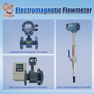 Jingjie DN200 Elektro magnetischer Durchfluss messer Split Typ 4-20mA 1.6MPa zur Messung von Wasser Bier kraut Verschiedene Getränke Salz - Product Image 3