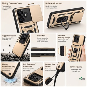 Support rotatif à 360 degrés pour <span class=keywords><strong>Redmi</strong></span> 15A/14C 5G, support magnétique pour téléphone de voiture, Fundas Carcasa - Product Image 2
