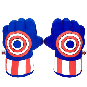 Hulks Gants Spider-mans Rouge En Peluche Gants De Boxe Cosplay Incroyable Héros Figure Enfants Garçons Gants De Boxe En Peluche Jouet Animal - Product Image 2