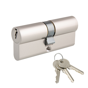 Cerradura cilíndrica de puerta de latón macizo de 70mm al por mayor, cerradura de embutir de estilo moderno de 30 grados, antirrobo, aleación de Zinc y Material ABS - Product Image 2
