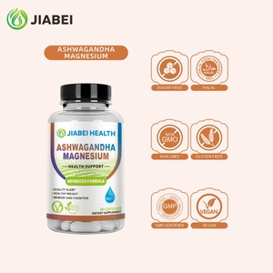 Jiabei Factory 'S Customized <span class=keywords><strong>Ashwagandha</strong></span> Magnesium Capsules Kwaliteit Slaap Kruid Extracten Oem/Odm Voor Volwassenen - Product Image 5