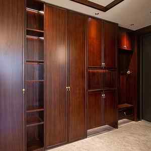 Muebles de Dormitorio de Madera Estilo Chino Personalizados, Armarios de Hotel y Hogar, Gabinetes para Vino - Product Image 1