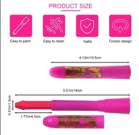 Ensemble de 6 crayons de peinture fluorescente UV néon lumineux qui brillent dans le noir pour le visage et le corps, lavables, non toxiques, sûrs, aux couleurs vives pour enfants