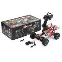 AiJH Coche RC de Aleación 1:14, 60 KM/H, Buggy de Derrape, Camioneta RC para Competición, Aficiones, Derrape, 4WD, RTR, Modelo de Carreras