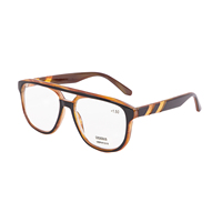 Lunettes de lecture à monture large pour PC, design carré, verres presbytes, logo personnalisé, pour hommes, conduite et bureau