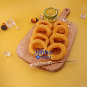 <span class=keywords><strong>Four</strong></span> <span class=keywords><strong>friteuse</strong></span> à air prêt à cuire avec anneaux d'oignon pané semi-frit surgelé végétalien certifié halal. Sac emballé pour enfants - Product Image 3