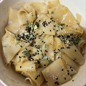 Pasta de Sésamo Sin Freír, Aceite Rojo, Fideos Instantáneos de Trigo, Combo Saludable de Cocción Rápida, Bocadillo Asiático para Comidas Ligeras - Product Image 3