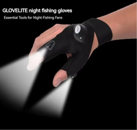 Gants Torche Lumineux pour Activités de Plein Air : Lampe de Survie pour Camping et Randonnée