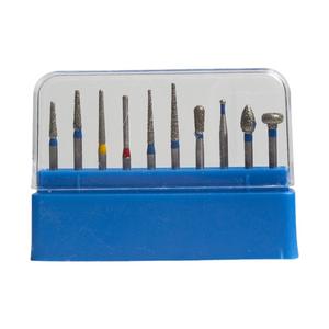 Kit de Preparación Dental de Doble Capa con Fresas de Alta Velocidad, Eléctricas y Manuales, Resistentes al Desgaste, con Fresas de Diamante - Product Image 1