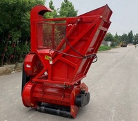 Moissonneuse-broyeuse agricole EXW pour ensilage avec broyage et recyclage de la paille et des grains de maïs, moteur haute productivité