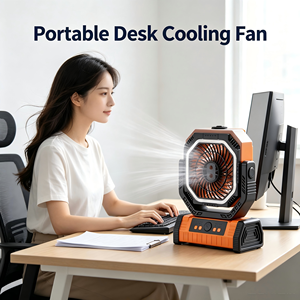 Ventilateur à main <span class=keywords><strong>économique</strong></span> en plastique orange, rechargeable par USB, petit ventilateur portable pour l'été - Product Image 2