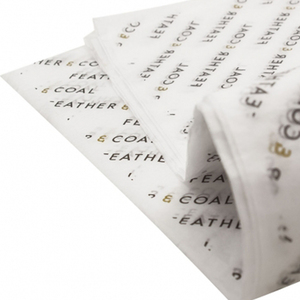 Custom Logo Printed Eco Friendly <strong>White</strong> Product Packaging <strong>Wrapping</strong> Tissue Silk <strong>Paper</strong> - Product Image 2