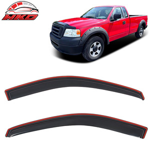For Ford F-150 Standard Cab 04-08 2PCS In-channel <b>Window</b> Visor Rain Vent <b>Shade</b> - Product Image 1