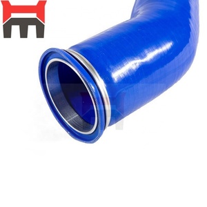 สายยางซิลิโคนรถขุด EC240B EC290B สายอินเตอร์คูลเลอร์ 14618183 ขายดี - Product Image 4