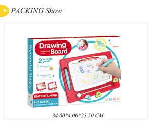 Kinderen Vroeg Onderwijs Spelen 3 + Kleur Tekentafel Speelgoed Plastic - Product Image 6