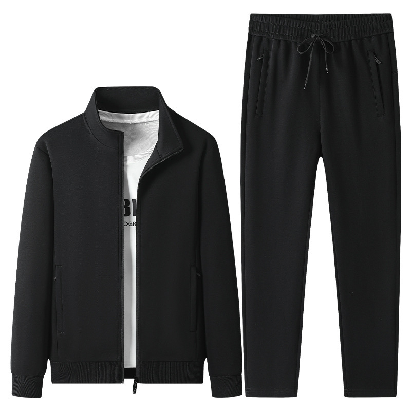 High-quality Autumn Best-selling Spandex/polyester Hoodie Set Breathable Elastic Casual Sports Wear Plus Size Two-piece Set · image 3
