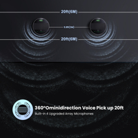 Micrófono de gran oferta USB // inalámbrico/conector de 3,5mm omnidireccional para videoconferencia con altavoz, sistemas de Conferencia