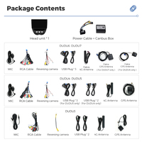 MEKEDE DUDU7 Car-play navegación GPS 2K pantalla reproductor Multimedia Android coche Audio Radio Auto para Peugeot 107 2009-2015