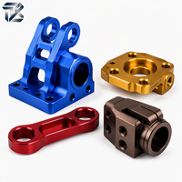 Pièces mécaniques en aluminium 7075 sur mesure, service de fraisage CNC pour équipement industriel avec anodisation dure