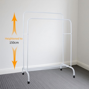 <span class=keywords><strong>Porte</strong></span>-vêtements sur pied personnalisé, séchoir à linge mobile en métal durable, séchoir à vêtements multifonctionnel - Product Image 1