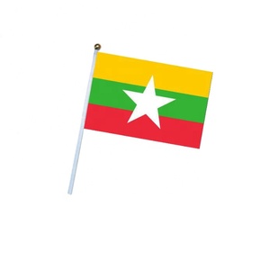 Mini <span class=keywords><strong>bandera</strong></span> pequeña de mano de Eslovaquia barata, <span class=keywords><strong>Bandera</strong></span> de palo eslovaco de Eslovaquia, banderas nacionales de países con parte superior redonda - Product Image 4