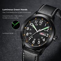 Montre-bracelet à quartz sport pour homme de haute qualité, design simple, affichage de la date, étanche, prix abordable, montre classique pour homme