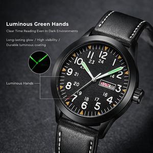 Montre-bracelet à quartz sport pour <span class=keywords><strong>homme</strong></span> de haute qualité, design simple, affichage de la date, étanche, <span class=keywords><strong>prix</strong></span> abordable, montre classique pour <span class=keywords><strong>homme</strong></span> - Product Image 3