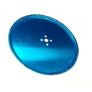 Disque en aluminium pour machine d'essai d'abrasion du ruban adhésif, pièce d'instrument de précision estampée, diamètre du trou de 50 mm - Product Image 2