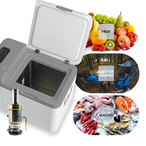 Refport 2 כדי 8 תואר קטן מקפיא 25L סטירלינג Cooler 12V/24V נייד מקפיא שמש - Product Image 4