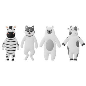 Aimant de réfrigérateur magnétique personnalisé en PVC souple 3D, souvenir aimanté pour réfrigérateur - Product Image 5