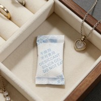 Sachets de gel de silice déshydratant pour emballage en petite quantité, impression personnalisée d'avertissement pour boîtes à chaussures et sacs de rangement