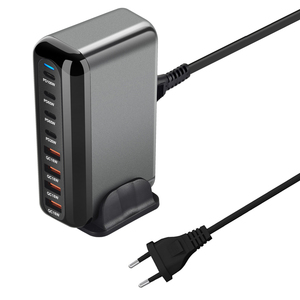 <span class=keywords><strong>Hunda</strong></span> Nueva llegada 4c + 4a 320W Usb C Gan Estación de carga 8 puertos Usb C Estación de carga rápida con 100W Pd/65W Pd Cargador rápido - Product Image 5