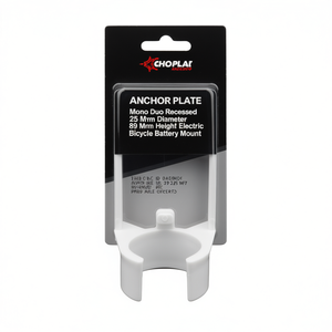 Placa de Anclaje Mono Duo Empotrada de 25 mm de Diámetro y 89 mm de Altura para Montaje de Batería de Bicicleta Eléctrica - Product Image 3