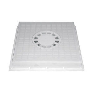 ท่อระบายน้ำ30x30ซม. พร้อมฝาปิดกาลักน้ำกลางสำหรับถัง - Product Image 1