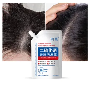 Private Label Scalp Cleansing Selenium Sulfide Hair Products Anti Dandruff Hair Shampoo For Hair Care