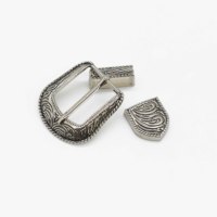 Boucle de ceinture western pour femmes avec logo Boucle en laiton 20mm