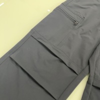 Pantalon cargo vintage pour homme style preppy, taille mi-haute, coupe droite, motif nordique, en tissu peigné confortable, avec cordon de serrage