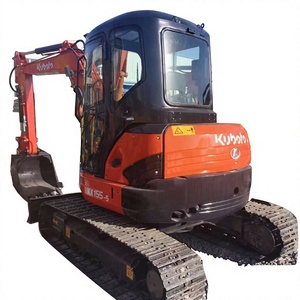 รถขุดขนาดเล็ก Kubota KX155-5 มือสองขายส่งอย่างเป็นทางการ น้ำหนัก 5 ตัน แรงบิดสูง พร้อมอุปกรณ์เสริมแบบนิ้วโป้ง ได้รับมาตรฐาน CE - Product Image 1