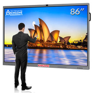 <span class=keywords><strong>KINGONE</strong></span> HD 65 75 86 100 110 นิ้ว จอสัมผัสสำหรับการประชุม โรงเรียน จอแอลซีดี จอแสดงผลดิจิทัล จอแบนแบบอินเทอร์แอคทีฟ กระดานไวท์บอร์ดอัจฉริยะ - Product Image 1