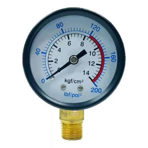 ह्यूबेन हाइड्रोलिक प्रेस प्रेशर गेज 15 टन 1/4 एनपीटी के साथ - Product Image 4