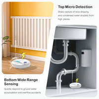 Tuya WiFi Waterlekdetector Smart Life APP 100dB Sirene Alarm Draadloze Overstromingssensor Lekkage Overloop Druppelalarm PST-SW107W