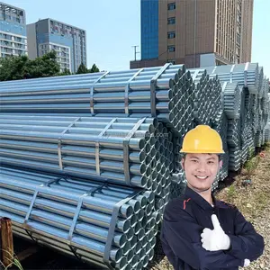 2 Inch Galvanised Pipe Supplier 33.7 Mm Scaffold Tube Scaffold Tubular 6m Meter Scaffolding Steel Pipe