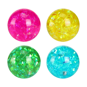 Juguete Promocional Más Vendido en 2026, Pelota Brillante con Luz Intermitente, Pelota de Agua con Lentejuelas, Pelota Rebotante de TPU Ecológica para Niños, Diferentes Juguetes - Product Image 6