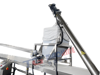 Ligne de production de guimauves entièrement automatique pour la fabrication industrielle de guimauves en forme d'oreiller, fouettement continu, machine automatique de fabrication de guimauves
