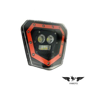Pour KTM 2017-2021 EXC EXC <span class=keywords><strong>F</strong></span> XCW 250 <span class=keywords><strong>350</strong></span> 450 500 Duc SMC-R 690 Supermoto Enduro LED Phare Phare - Product Image 4