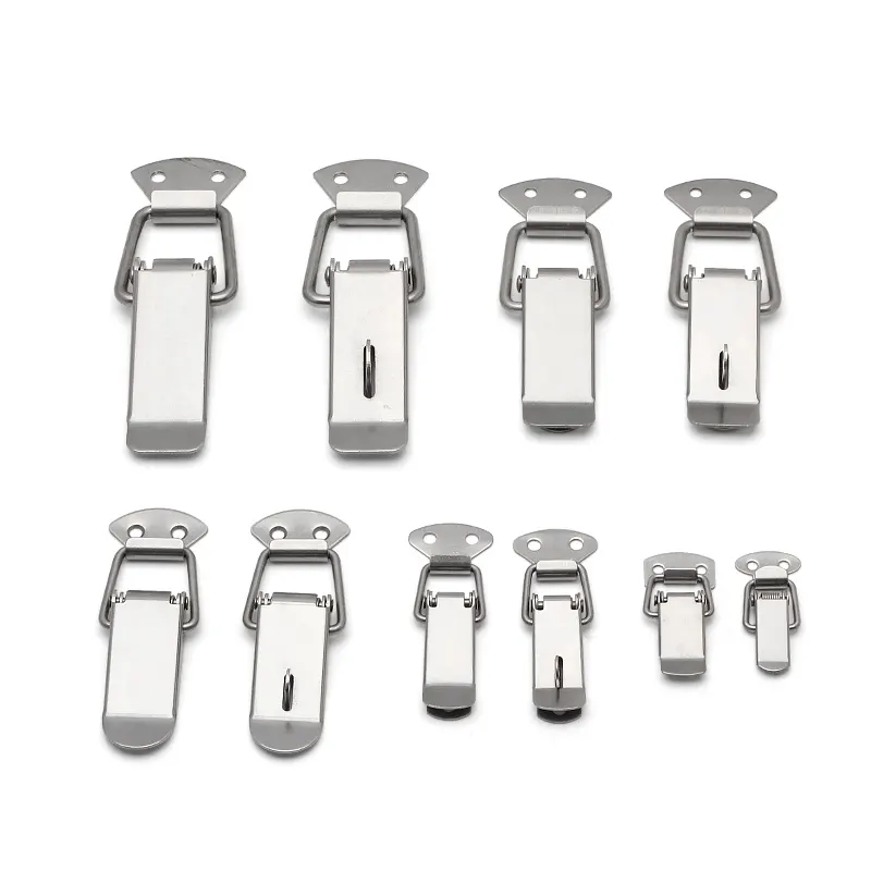 Stainless steel Under Center Latches Concealed Toggle hasp latch