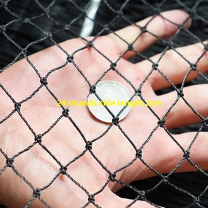Malla de seguridad <span class=keywords><strong>antipájaros</strong></span> de alta resistencia, de nailon anudado para gallinas, con alambre de 1 mm de diámetro, servicio de corte, fácil instalación - Product Image 1