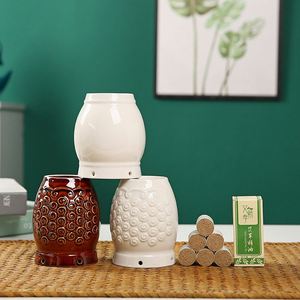 Pot de Moxibustion Multifonctionnel en Argile Violette pour Gua Sha, Compresse Chaude Ombilicale, Anti-Cendres, pour Salons de Beauté et Soins de Santé, Tasse Chauffante pour le Corps - Product Image 1